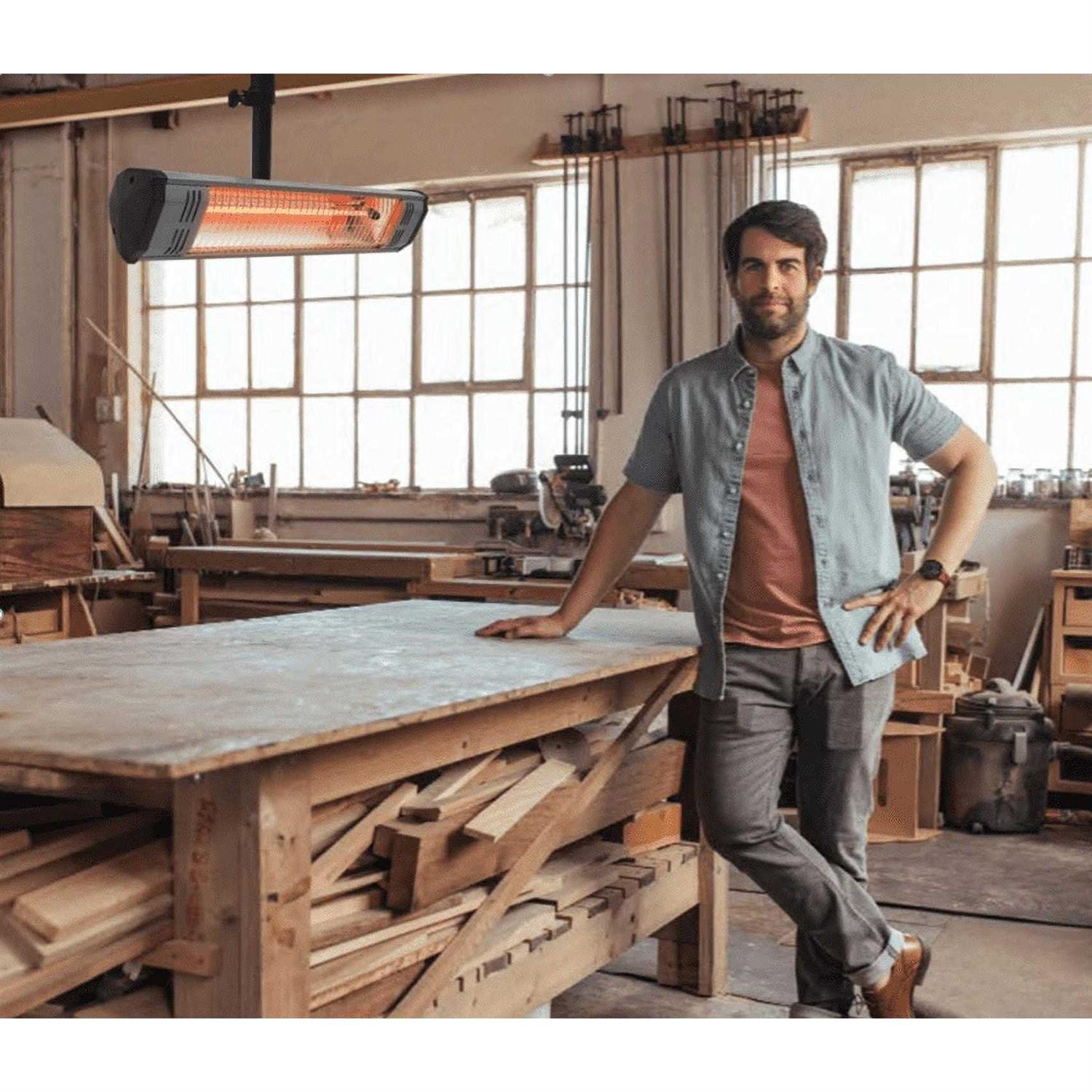 Heat Storm HS-1500-TC Tradesman Ceiling Mount Infrared Heater - Image 5