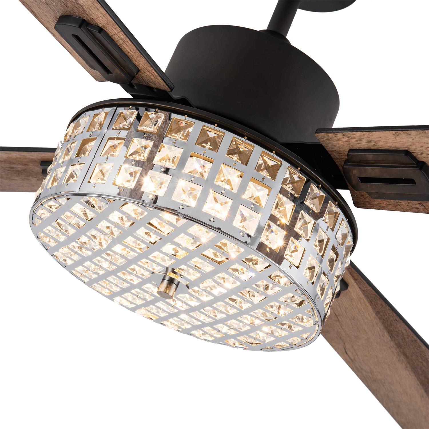 River of Goods Transitional-Style Ceiling Fan LED Light with Remote Control - Image 5