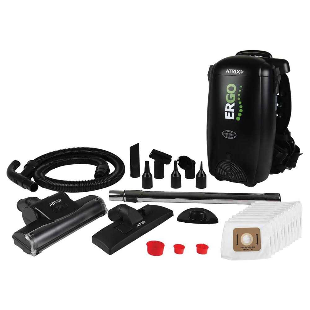Atrix VACBP10 HEPA Backpack Vacuum with Additional Filters - Image 3