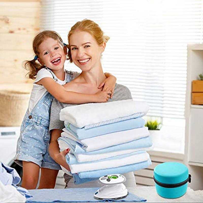 Gwcase Travel Case Compatible for Steamfast SF-717/IIMII/SMAGREHO/Mini Steam Iron Fits for Measure Cup - Image 3