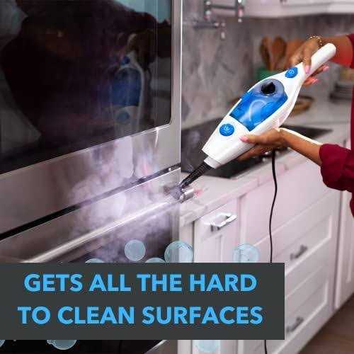 Cleanica360 Steam Mop Versatile Multi Surface Steam Cleaner with Detachable Handheld Unit for Floors - Image 4