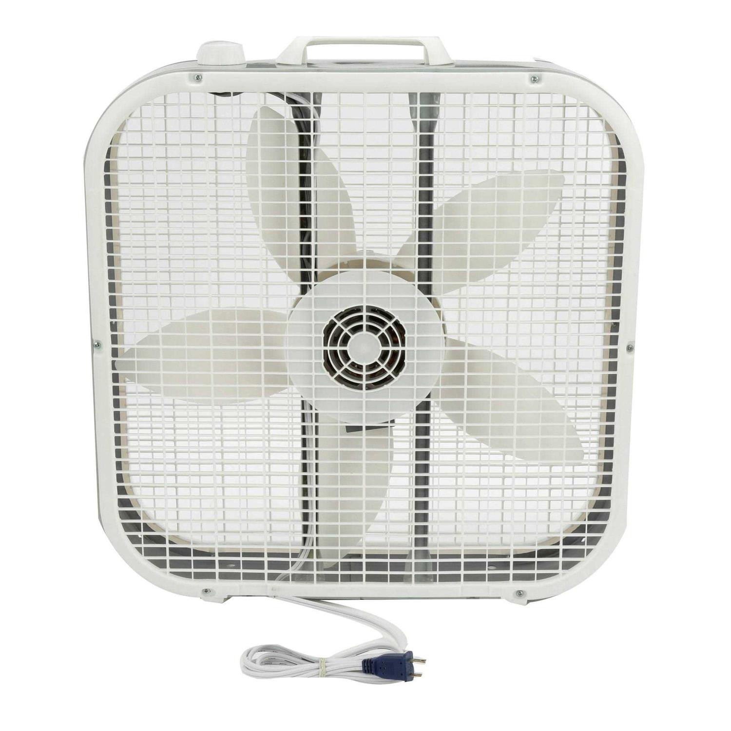 Lasko 20 inch Classic Box Fan with 3 Speeds - Image 2