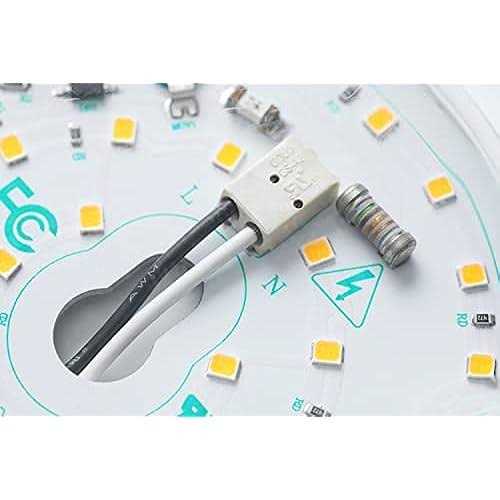 Ledytech 3.93'' Retrofit Light Kit for Ceiling Flush Light Ceiling Fan Light Replacement Panel PCB 18W 3000K 6000K 1800LM 120V CRI90 Dimmable - Image 3