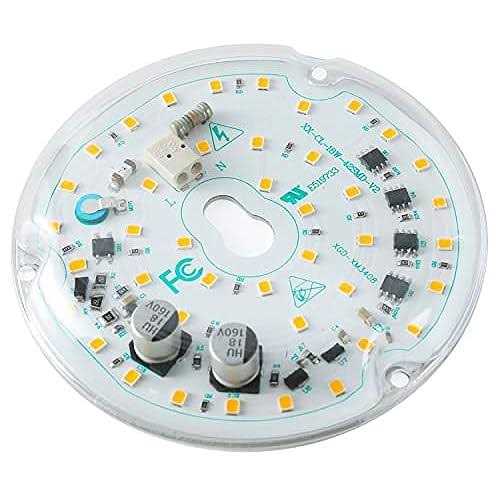 Ledytech 3.93'' Retrofit Light Kit for Ceiling Flush Light Ceiling Fan Light Replacement Panel PCB 18W 3000K 6000K 1800LM 120V CRI90 Dimmable - Image 5