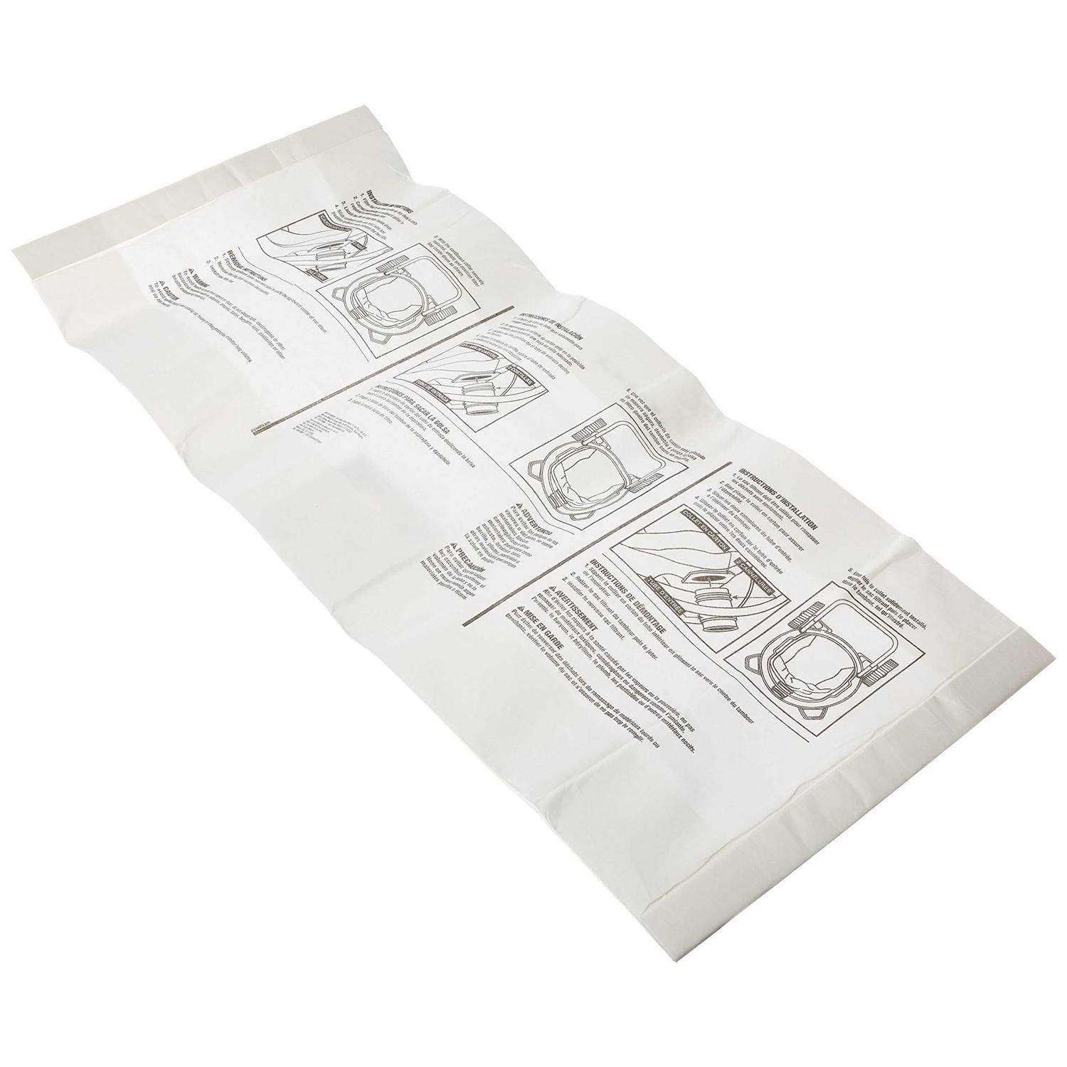 Ridgid VF3502 High Efficiency Dry Pickup Dust Bags for 12 - Image 4