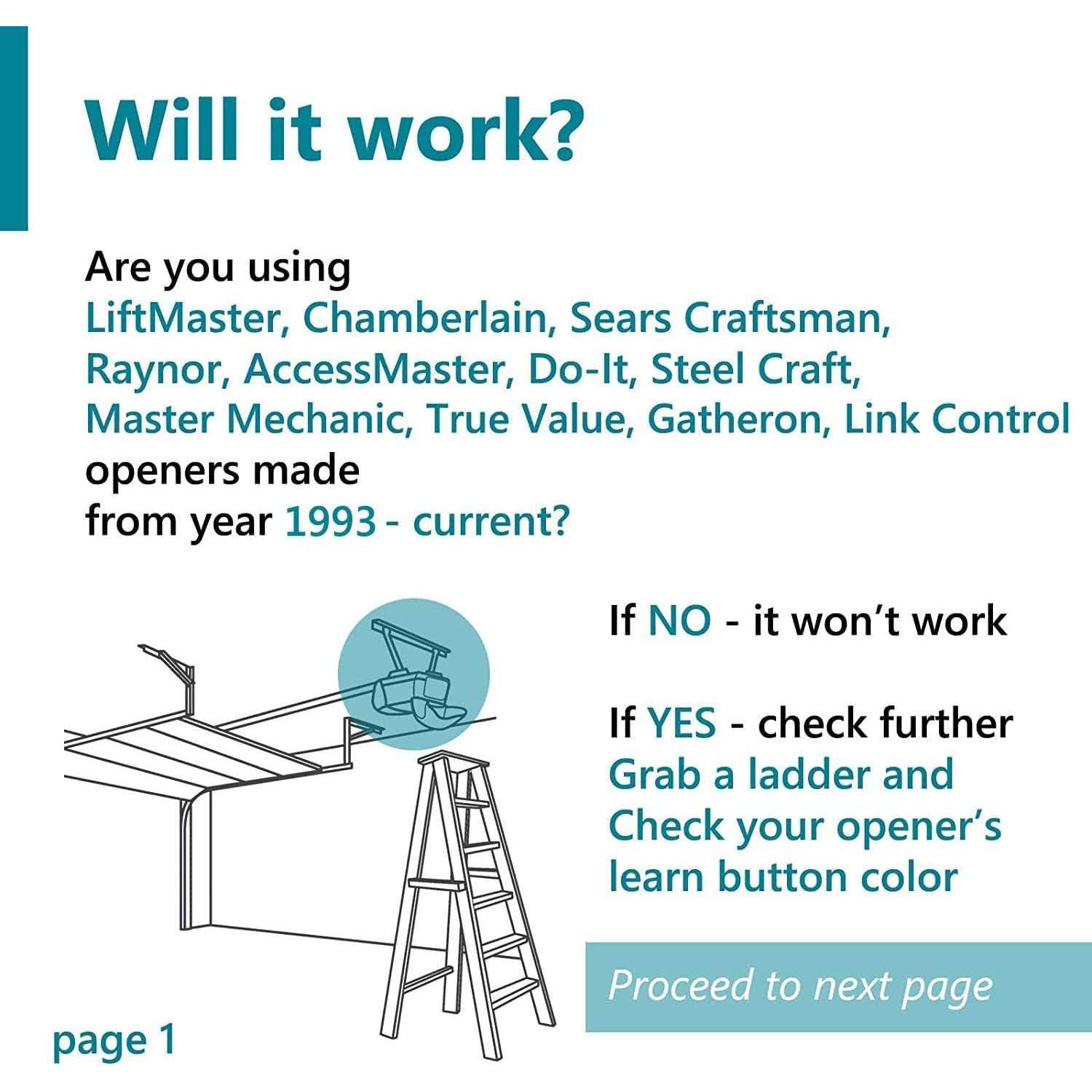 Solidremote 371lm 373lm 971lm 973lm for Chamberlain Liftmaster Garage Door Opener Remote - Image 3