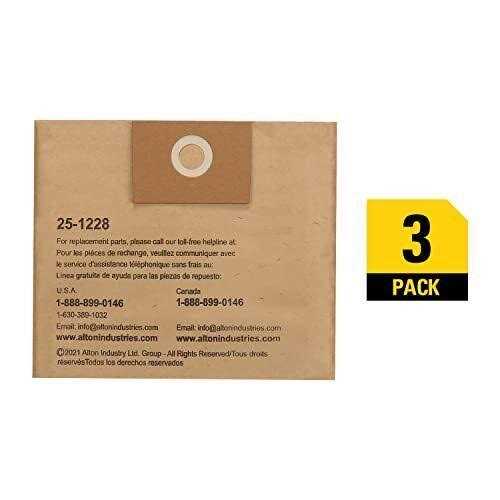 Stanley 25-1228 Disposable Filter Dust Bag Fits 2.5-3.5 Gallon Wet/Dry Vacuum Cl - Image 3