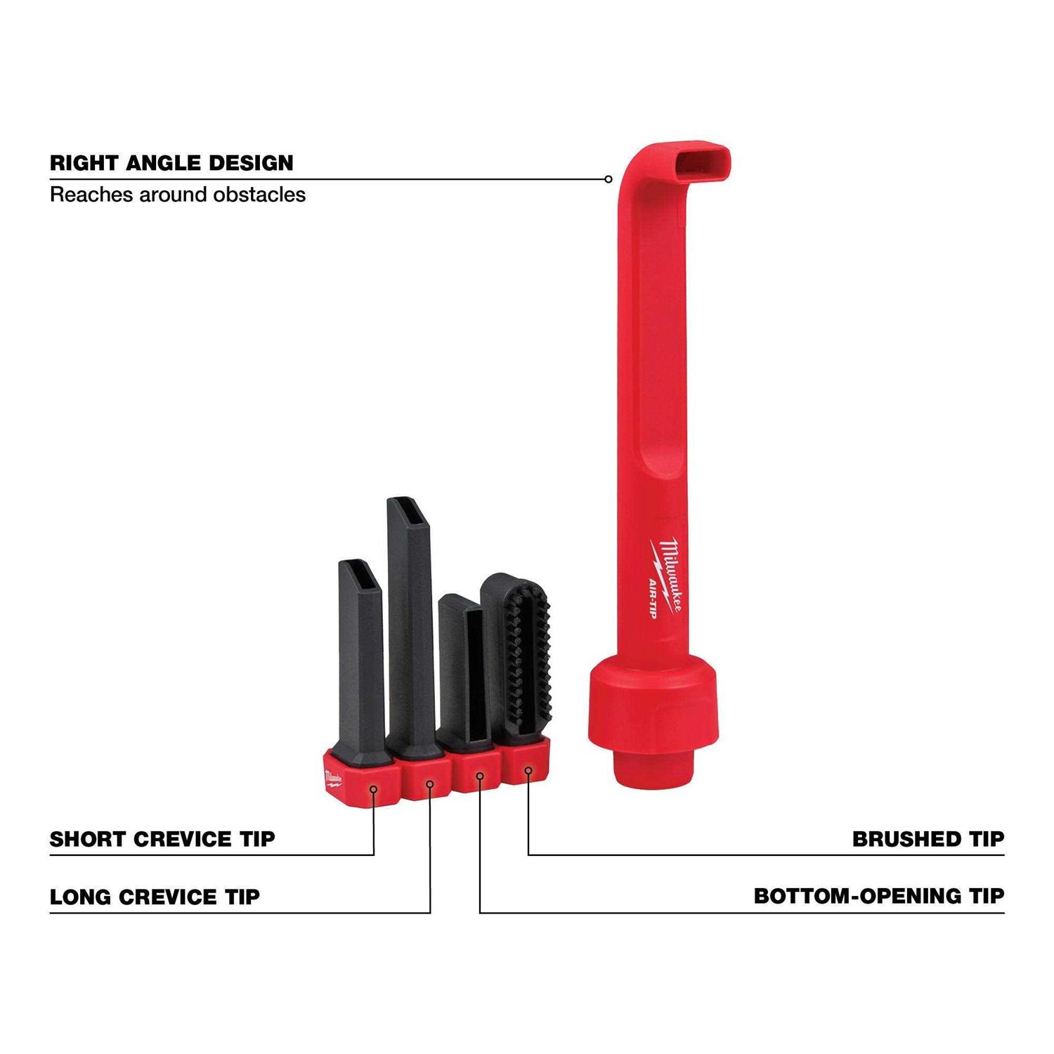 Milwaukee 49-90-2026 AIR-TIP 4-in-1 Right Angle Cleaning Tool - Image 3