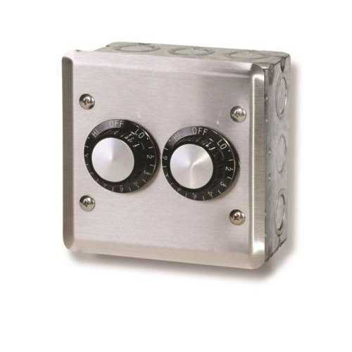 Infratech Input Heat Dual Regulator with Wall Plate and GB - Image 2