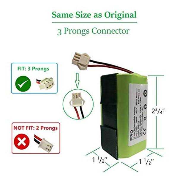 Replacement Battery for Coredy R300, R500+, R550, R580, R650, R3500, R3500s and Amarey A800 - Image 3
