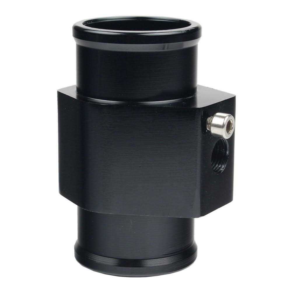 Dewhel Aluminum Water Temp Meter Temperature Gauge Joint Pipe - Image 3