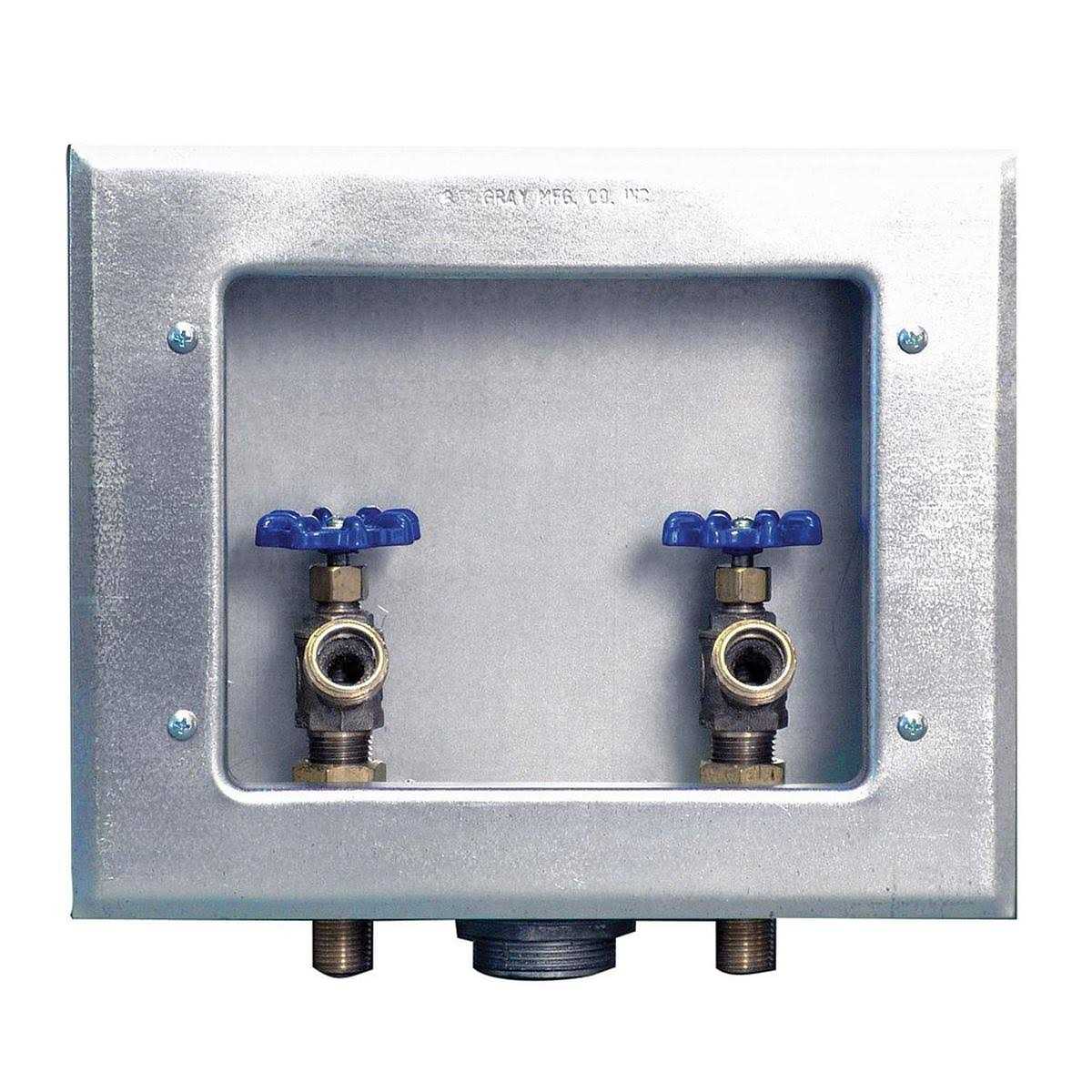 Guy Gray Outlet Box 1/2 in MIP 1/2 in MIP/Sweat 82026 - Image 2