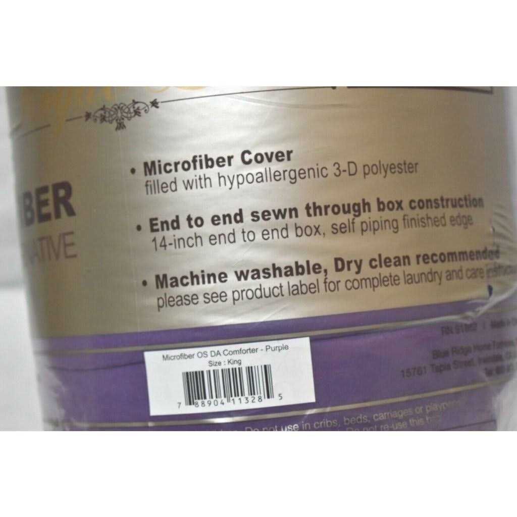 Royal Luxe Lightweight Microfiber Down Alternative Comforter - Image 3