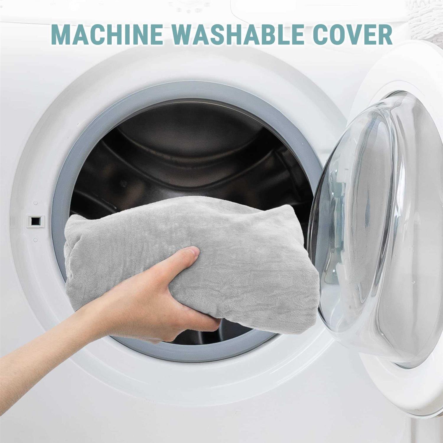 howhom Wedge Pillow with Memory Foam Top for Sleeping,Reading and Rest Elevated Support Triangle Bed Pillow for Legs and Back Support - Image 5