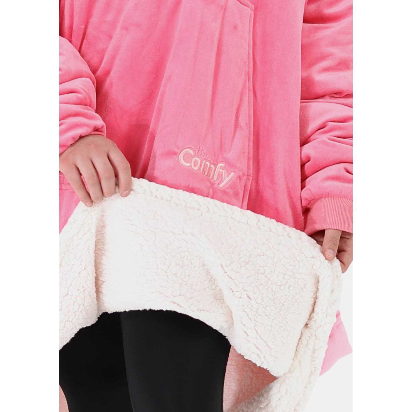The Comfy Original Oversized Microfiber & Sherpa Wearable Blanket - Image 5