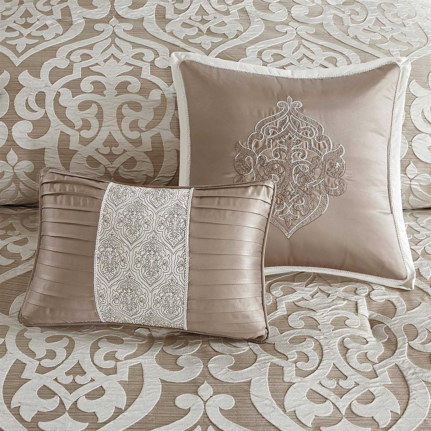 Madison Park Odette 8 Piece Jacquard Comforter Set - Image 3