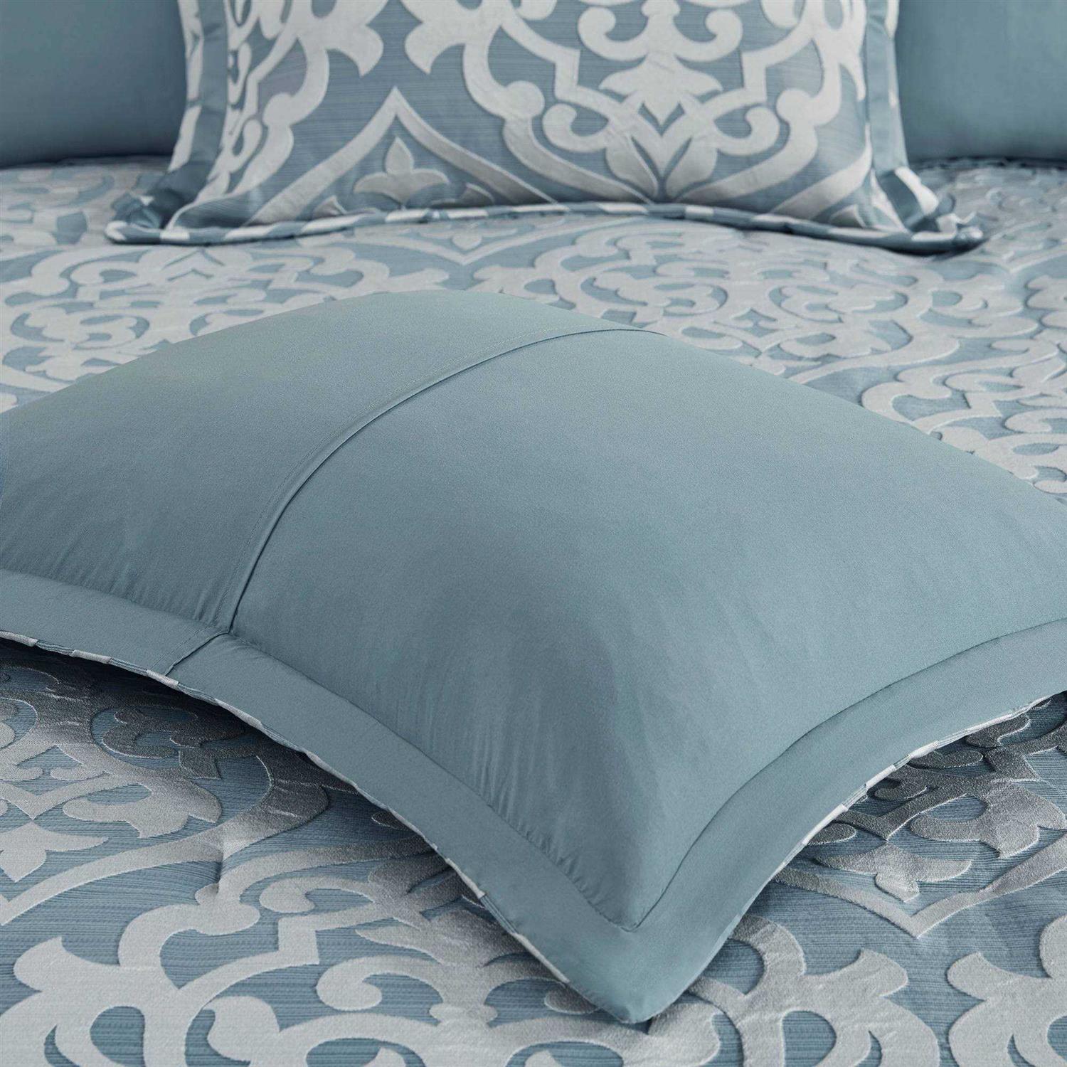 Madison Park Odette 8 Piece Jacquard Comforter Set - Image 3