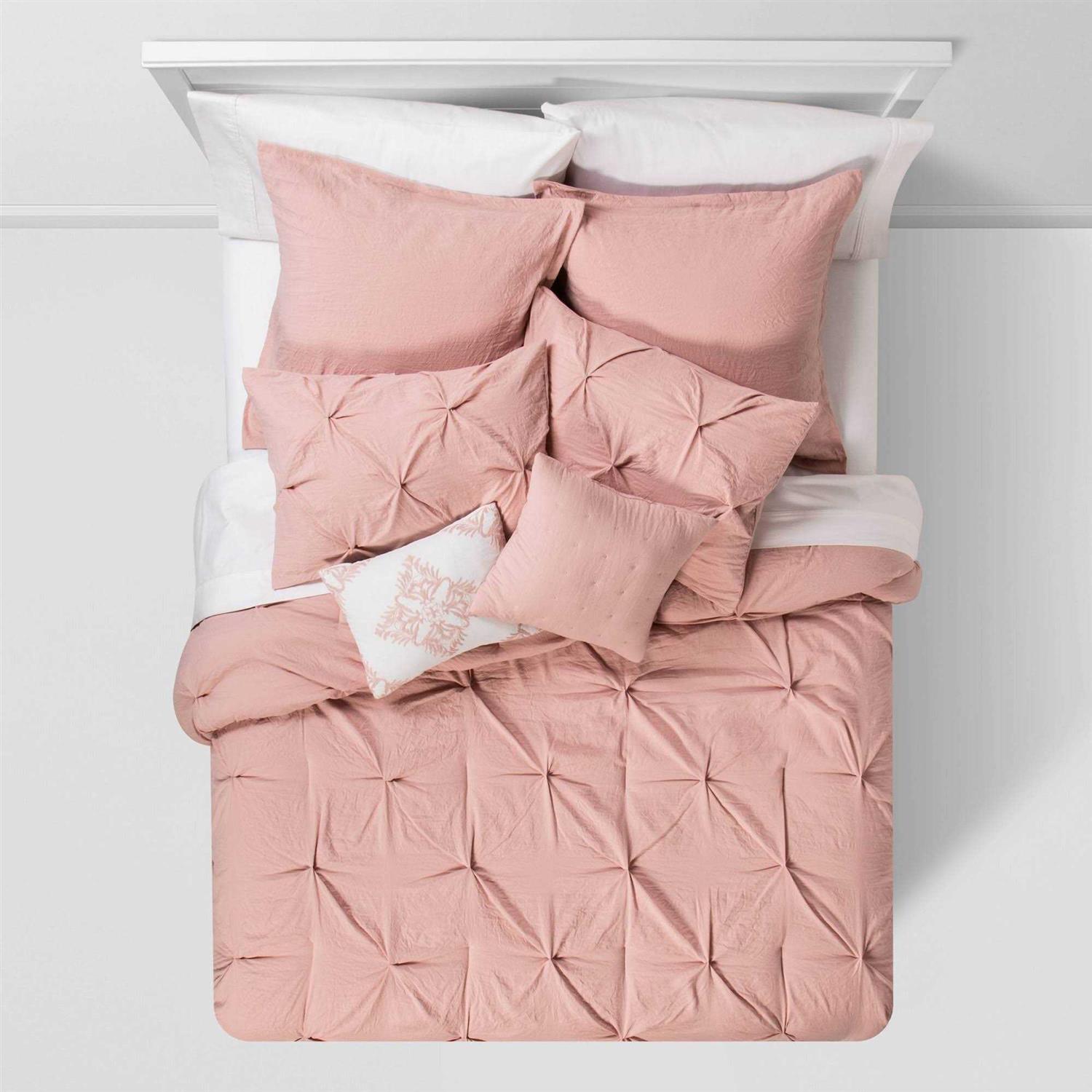 Threshold Pinch Pleat Duvet Sham Set - Image 3