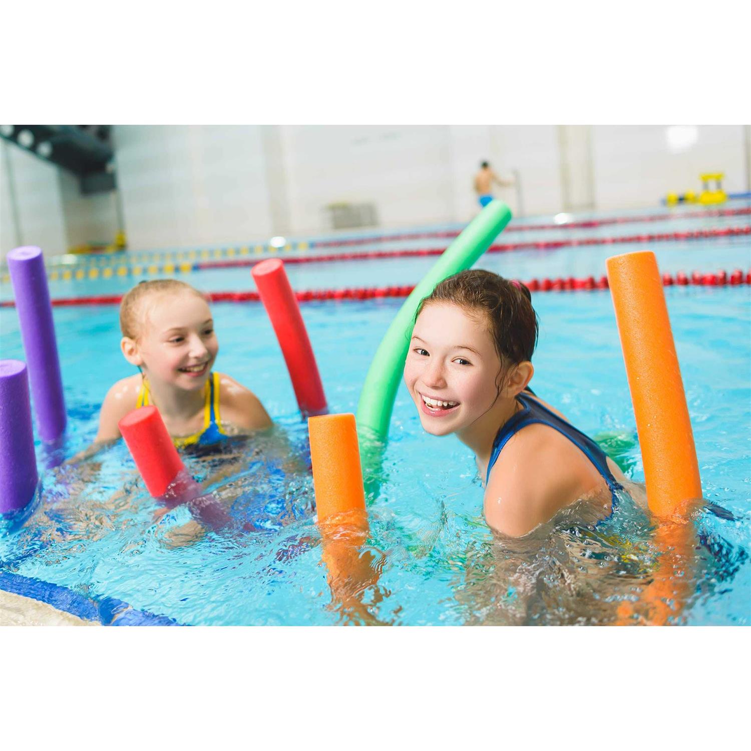 Floating Pool Noodles Foam Tube Thick Noodles for Floating in The Swimming Pool - Image 3
