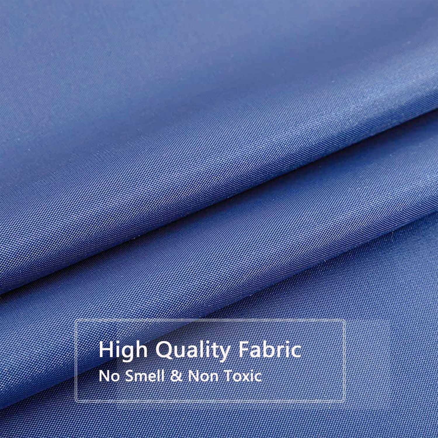 Llscl Fabric Shower Curtain Liner with Magnets - Image 4