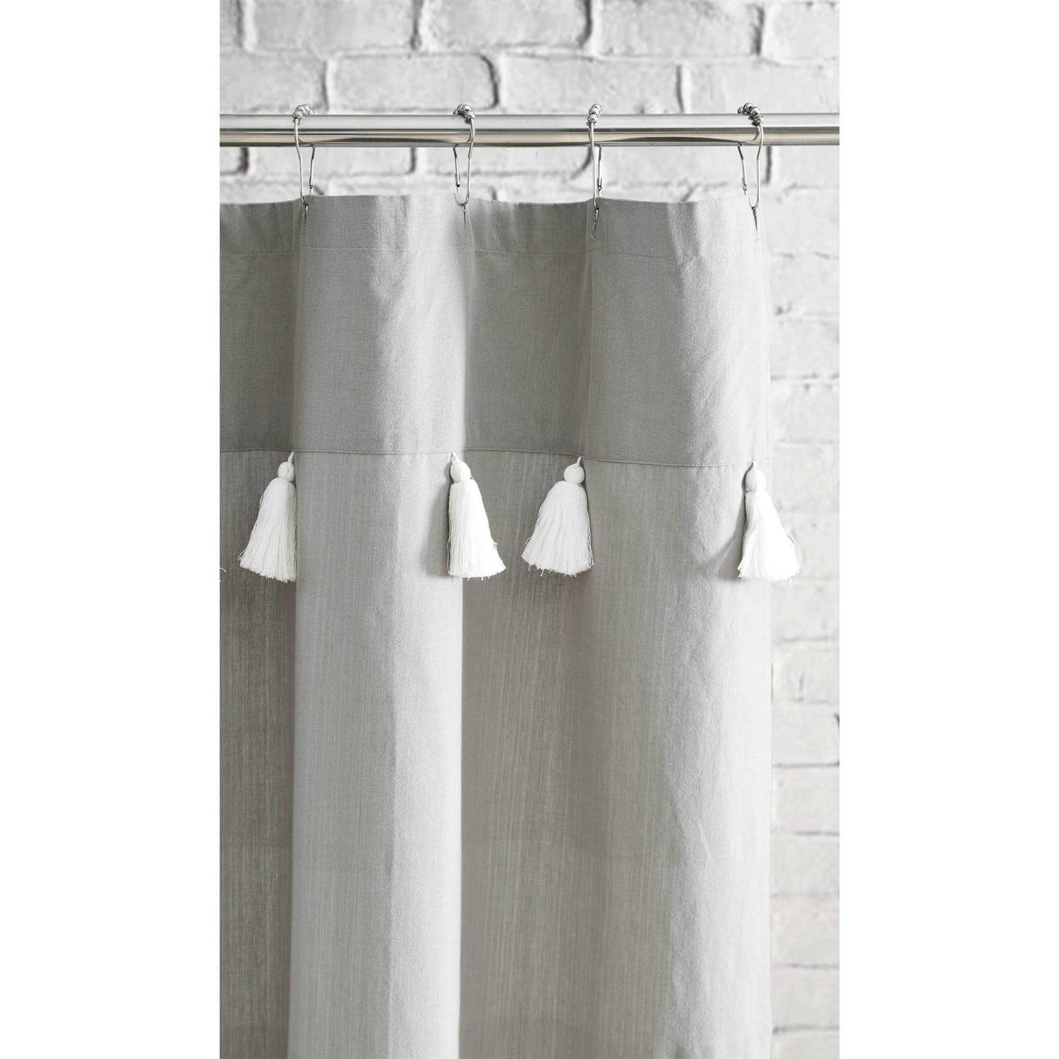 Peri Panama Stripe Shower Curtain - Image 3