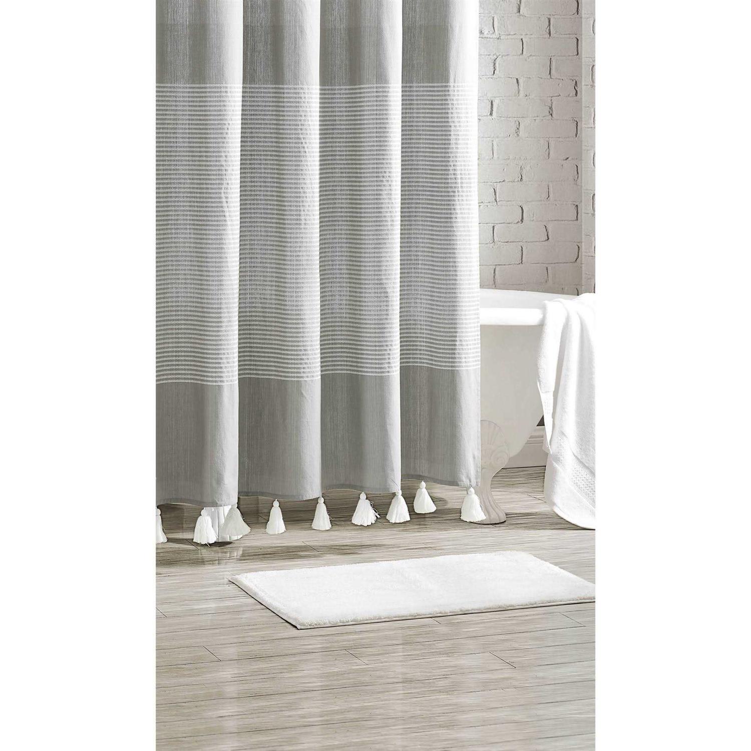 Peri Panama Stripe Shower Curtain - Image 4