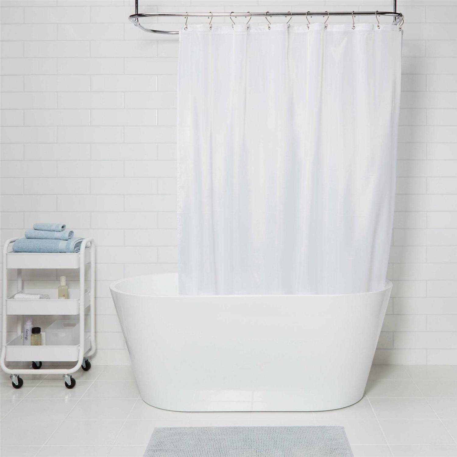 Made By Design Fabric Medium Weight Shower Liner - Image 3