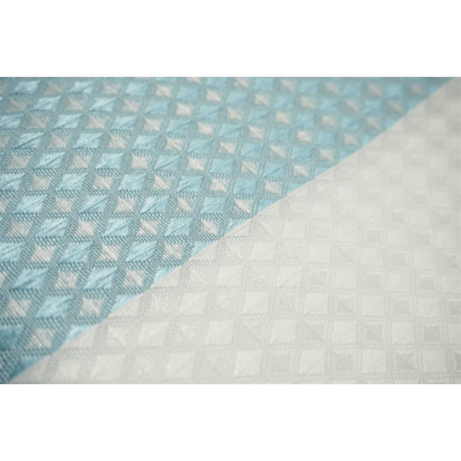 Dainty Home Ombre Waffle Weave Fabric Shower Curtain - Image 5