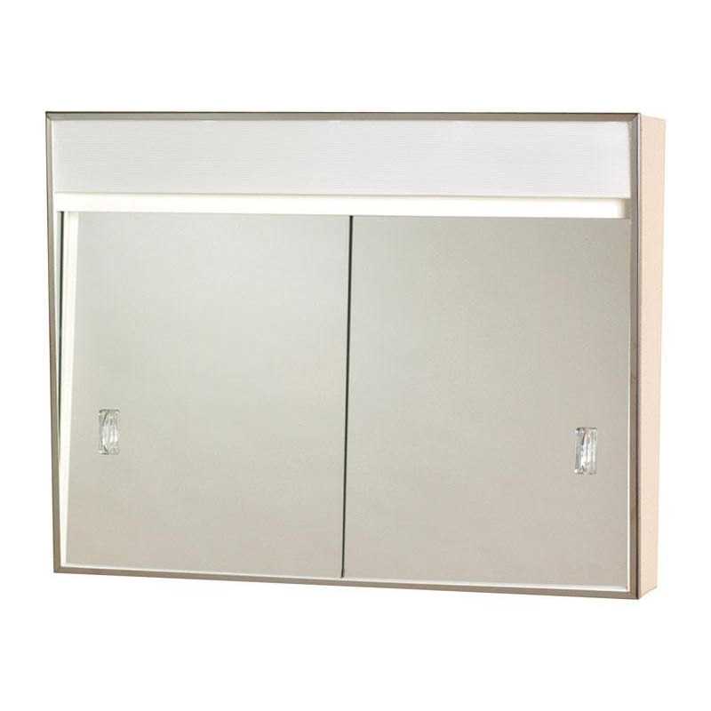 Medicine Cabinet Sliding-Door Built-in Light Zenith 701L - Image 3
