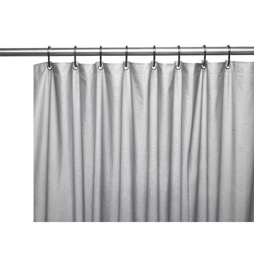 Carnation Home Fashions Hotel 8 Gauge Vinyl Shower Curtain Liner Metal Grommets - Image 4