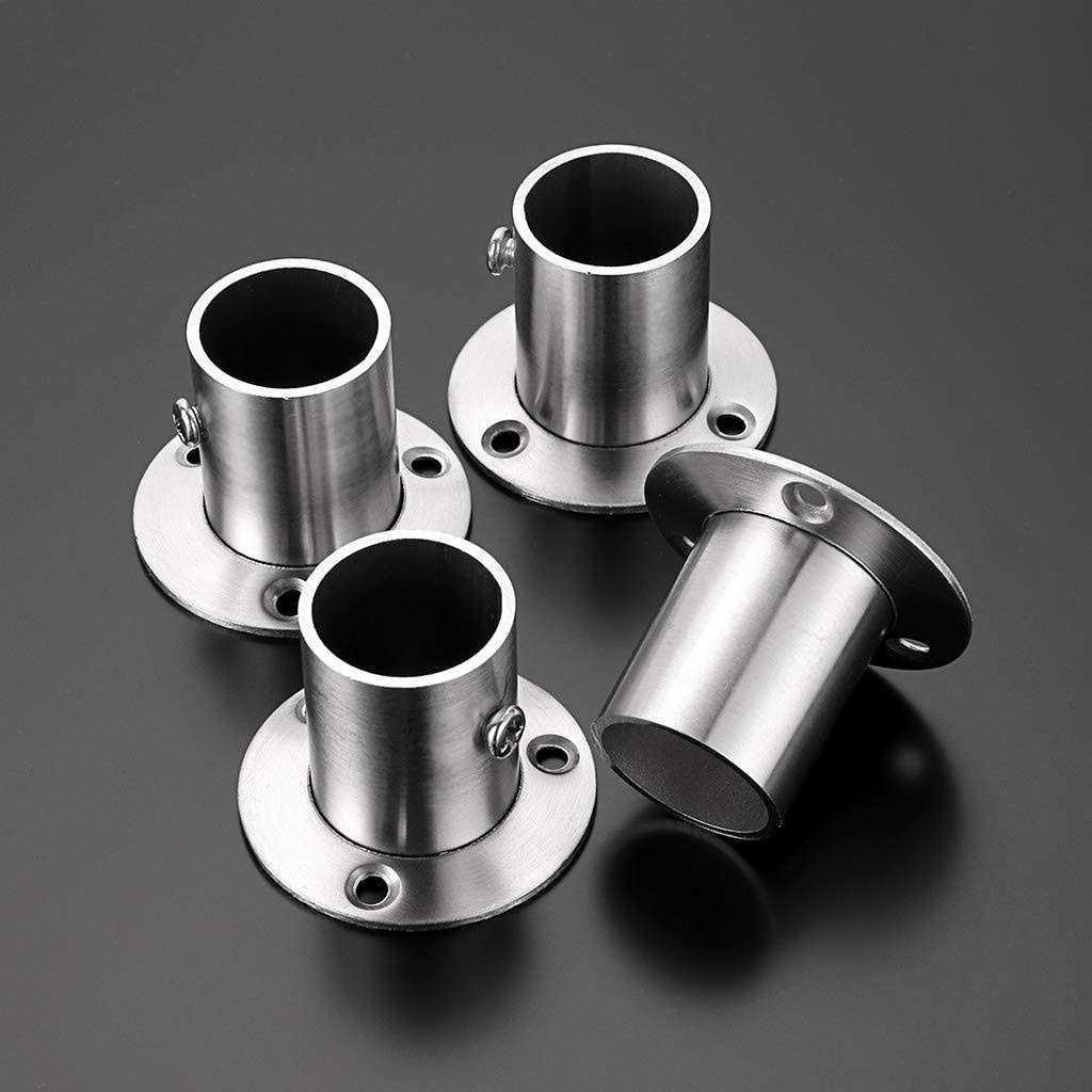 Ownmy 4 Packs Stainless Steel Pole Sockets Flange Rod Holder - Image 5