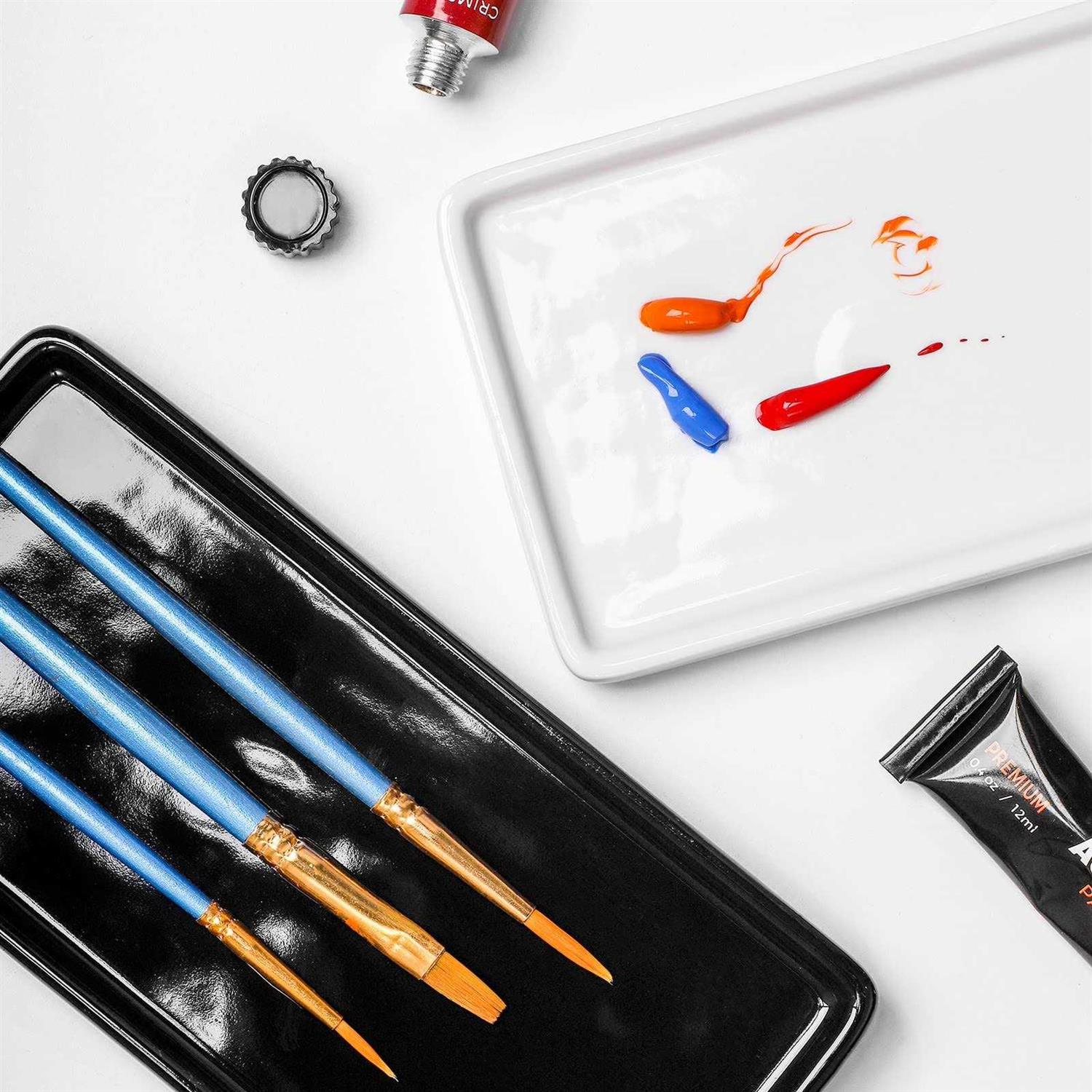 Nucookery 6 Small Rectangle Bathroom Vanity Ceramic Kitchen Bathtub - Image 4