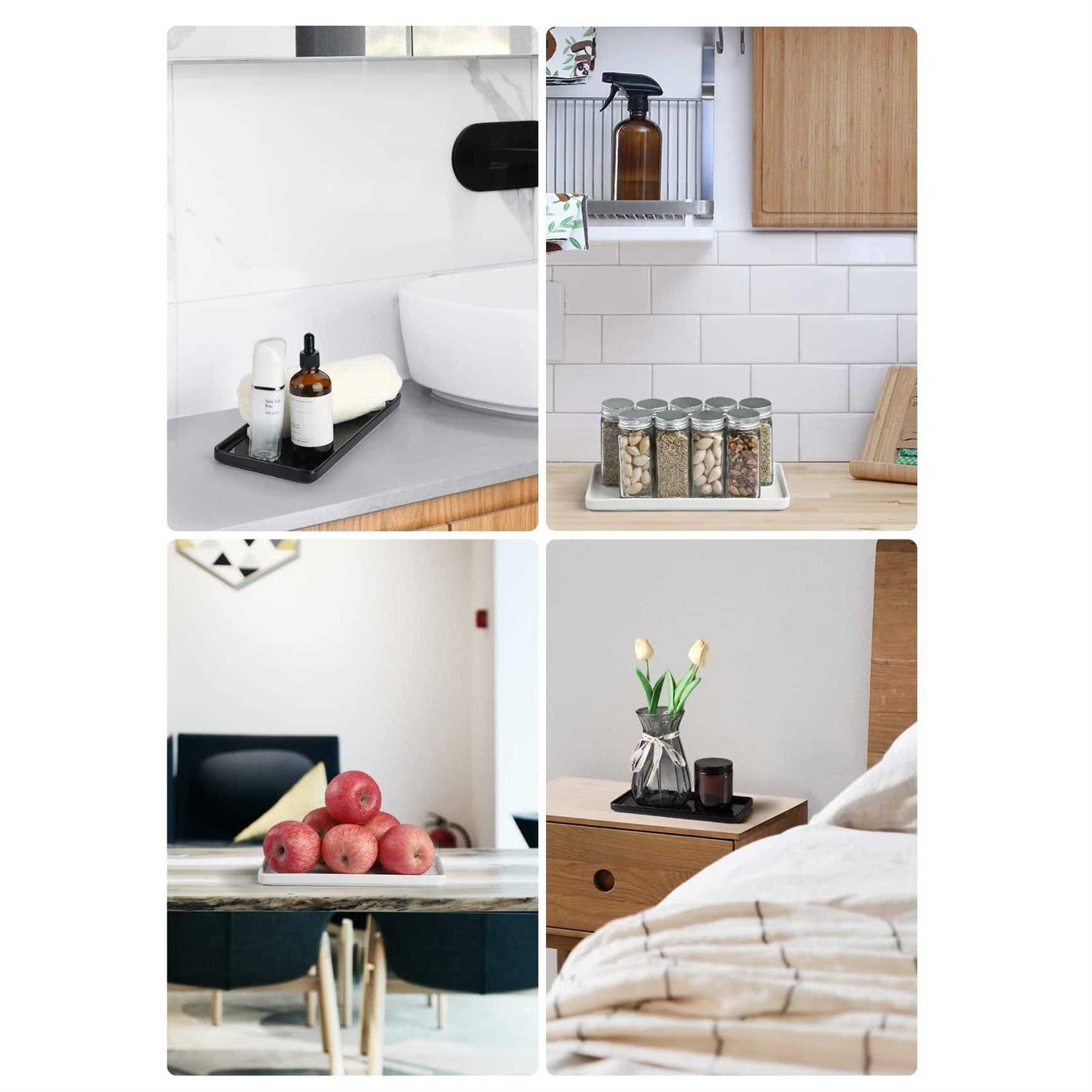 Nucookery 6 Small Rectangle Bathroom Vanity Ceramic Kitchen Bathtub - Image 4