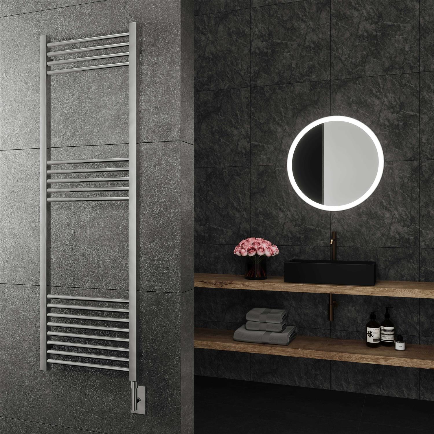 Paris Mirror Eos Wall Mounted Electric Towel Warmer - Image 4