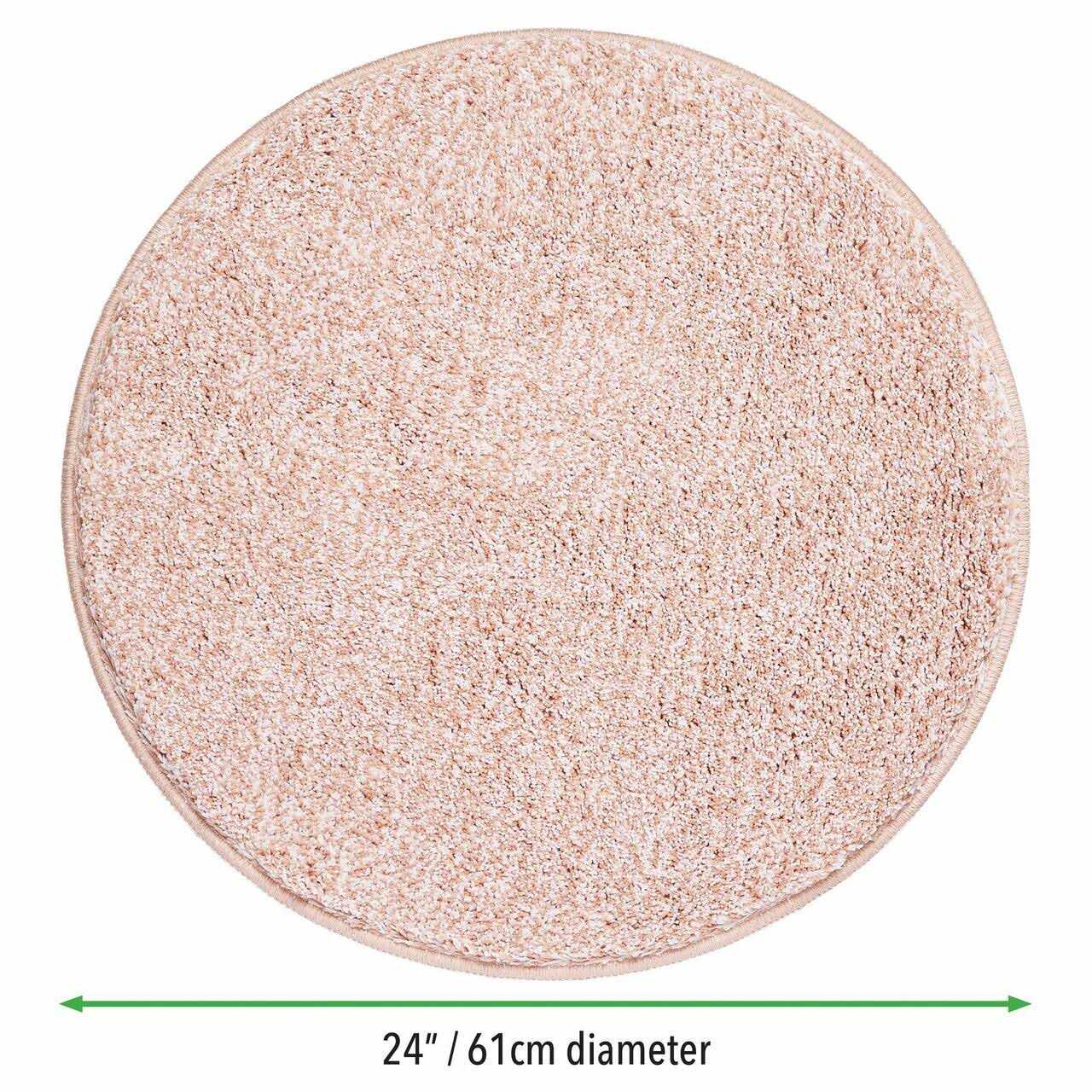 mDesign Microfiber Accent Rug Mat - Image 3