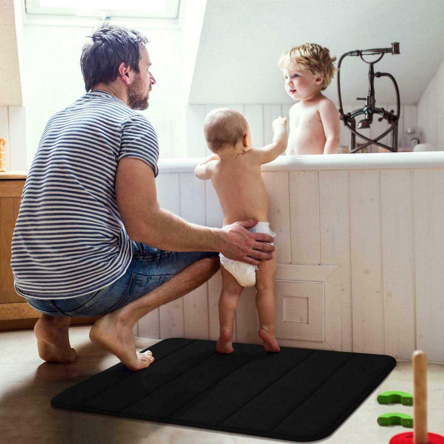 Piccocasa Bath Memory Foam Mat - Image 3