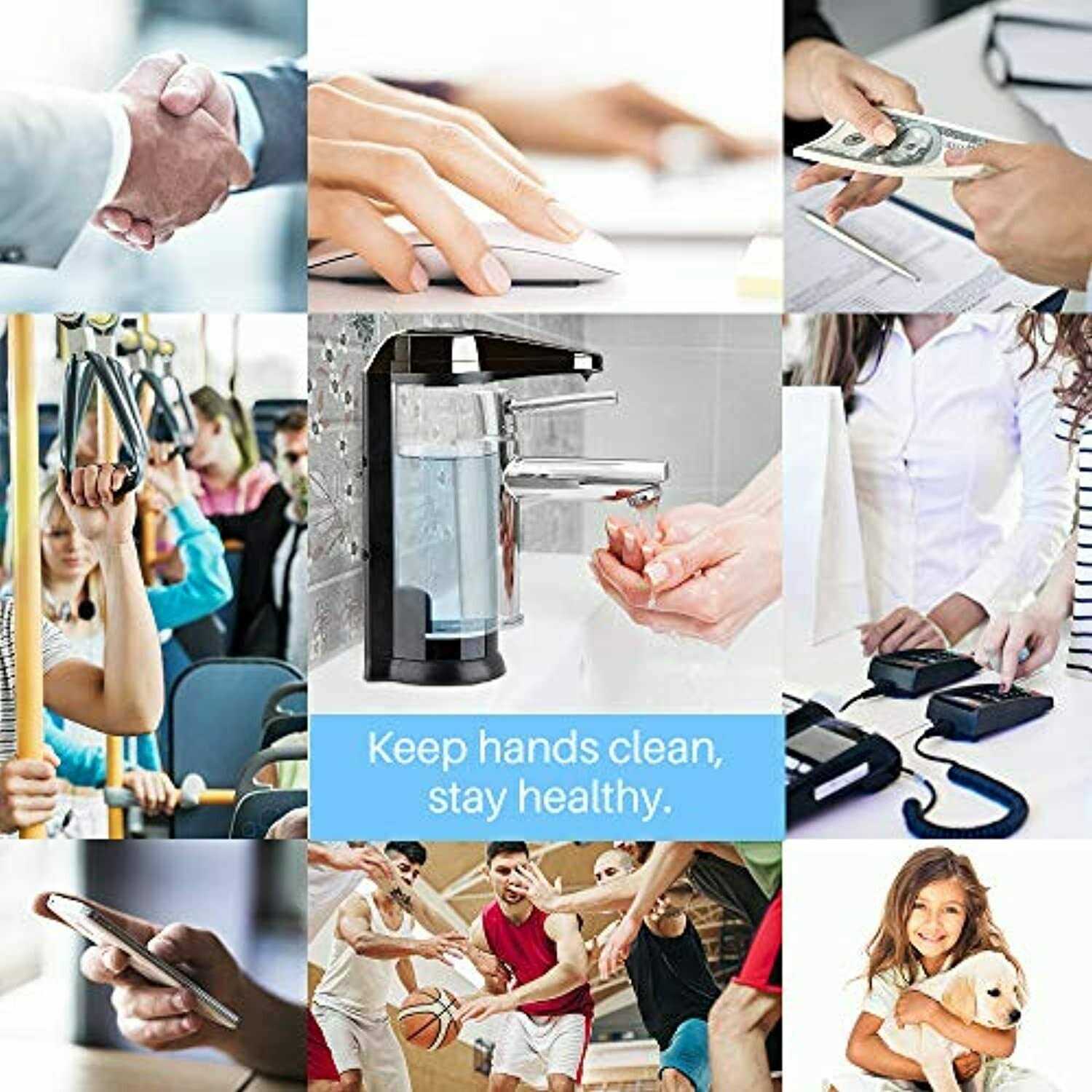 Secura Premium Touchless Battery Operated Electric Automatic Soap Dispenser - Image 5