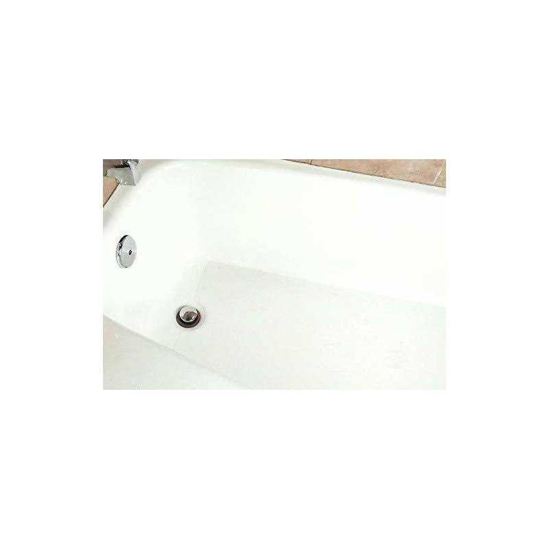 OTTC Safety Solutions Peel and Stick Bath Tub Mat with Drain Cut Out - Image 4