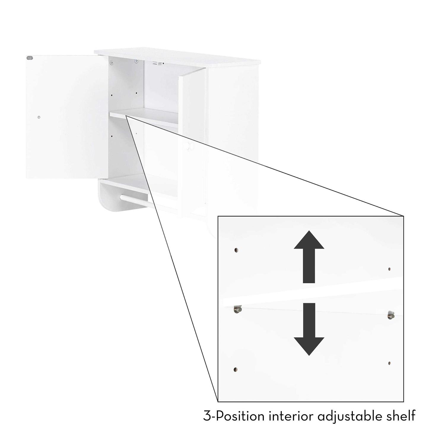 RiverRidge Home Medford Two-Door Wall Cabinet - Image 3
