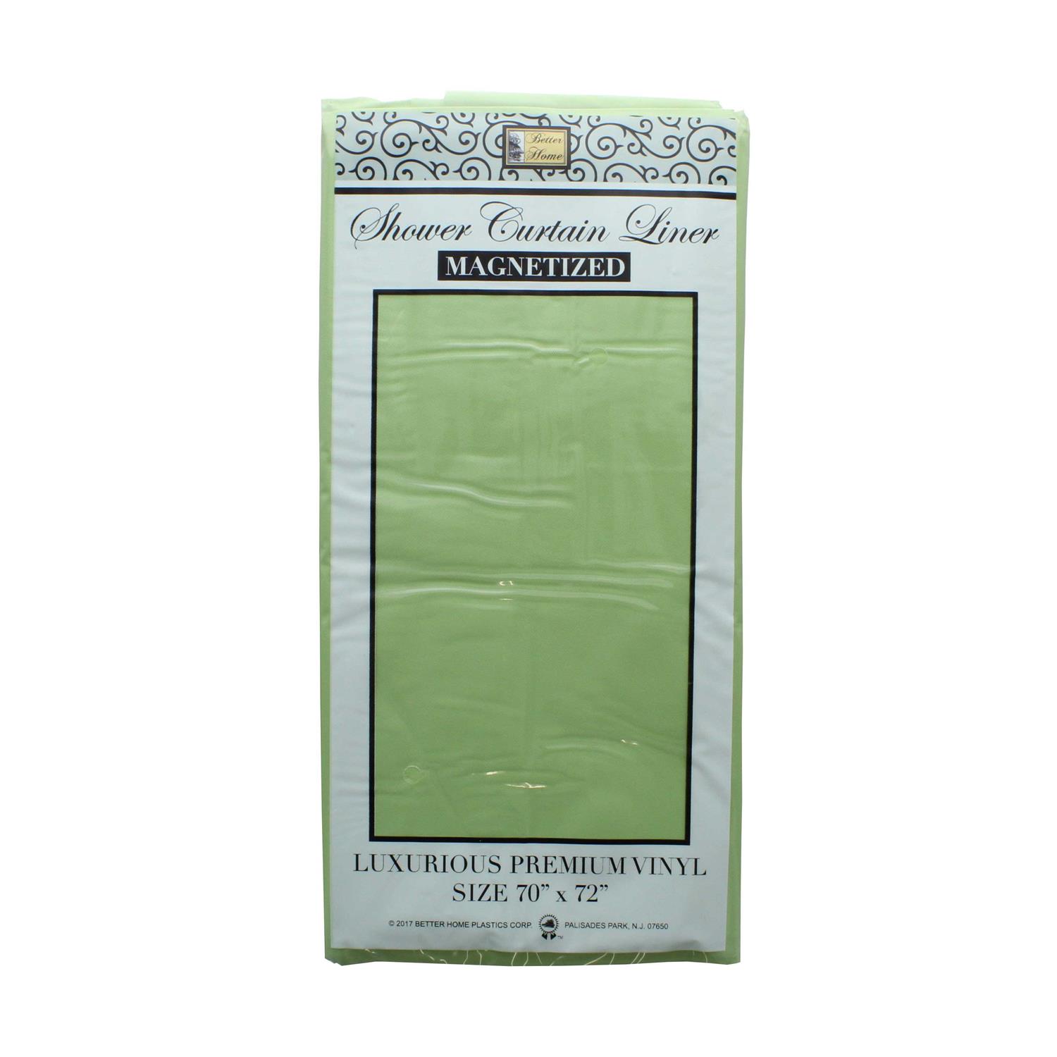 Shower Curtain Liner Hunter Green Vinyl - Image 3