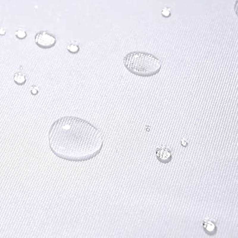 Seasonwood Farmhouse Shower Curtain White Shower Curtain Shower Bathroom - Image 5
