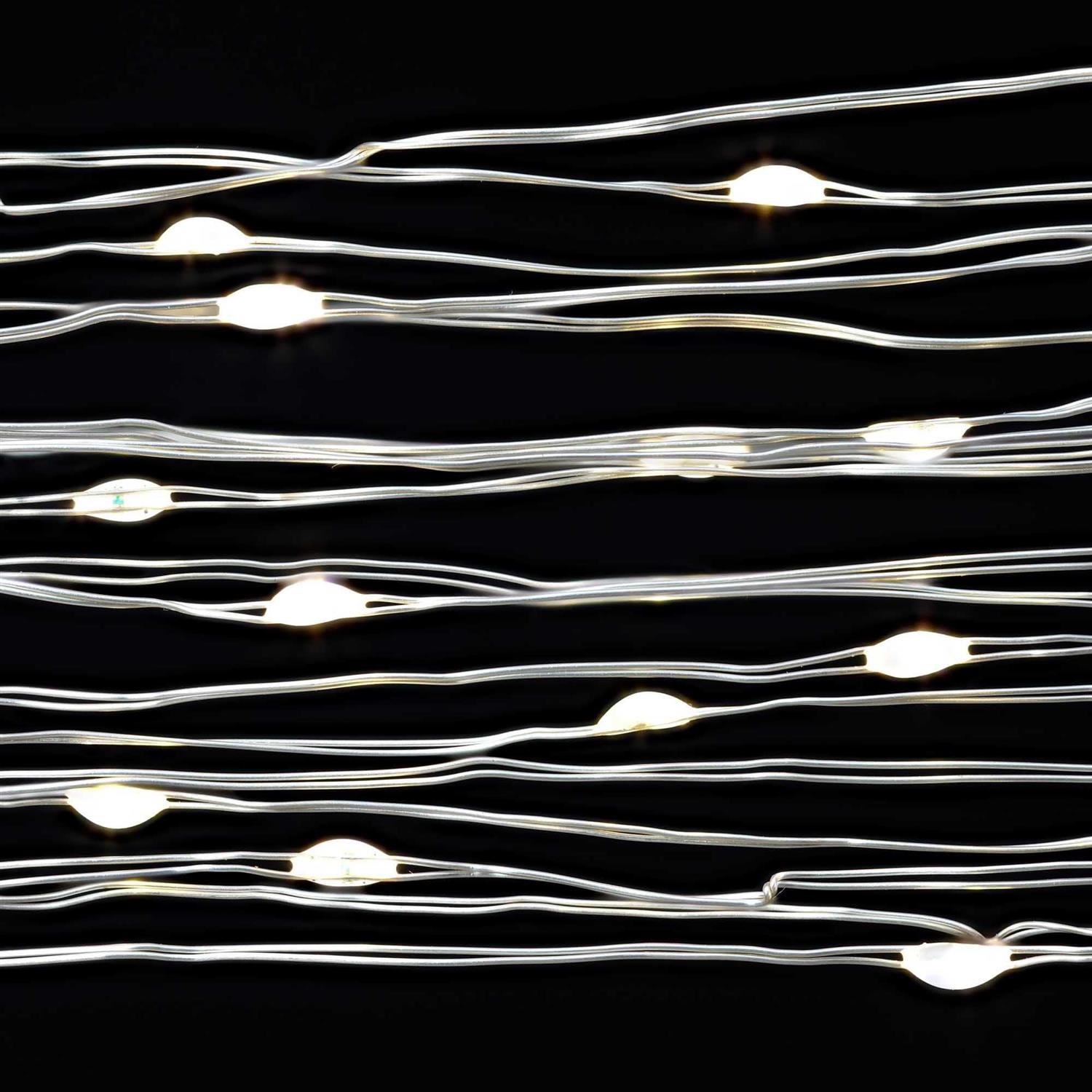 Mainstays Battery-Operated Indoor 50-Count LED Wire Lights - Image 3