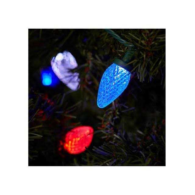 GE Color Effects 50-Count 32.6-ft Multi-function Color Changing LED Plug-In Christmas String Lights 73017LO - Image 4