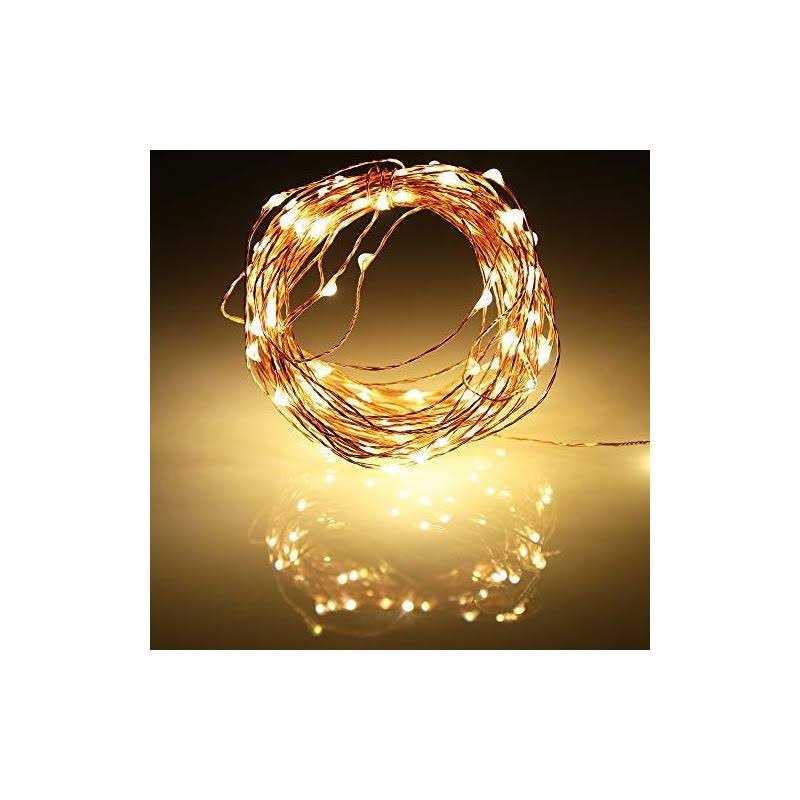 Ariceleo Led Fairy Lights Battery Operated Mini Battery Powered Copper Wire Starry Fairy Lights for Bedroom - Image 3