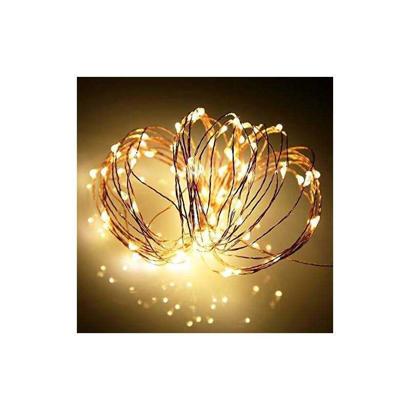 Ariceleo Led Fairy Lights Battery Operated Mini Battery Powered Copper Wire Starry Fairy Lights for Bedroom - Image 4