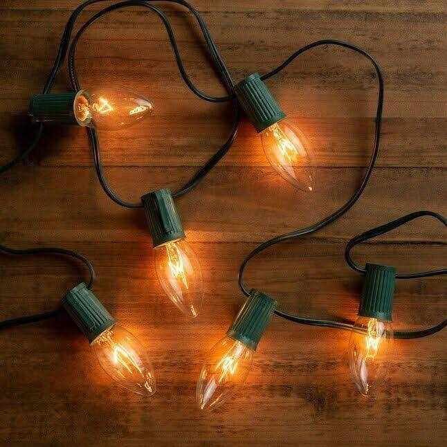 Holiday Living 25-Count 24-ft White Incandescent Plug-In Christmas String Lights - Image 3