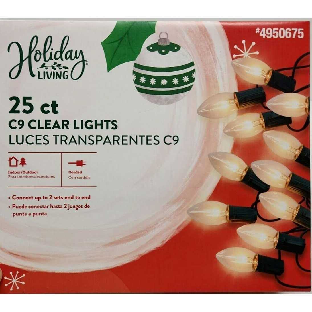 Holiday Living 25-Count 24-ft White Incandescent Plug-In Christmas String Lights - Image 4
