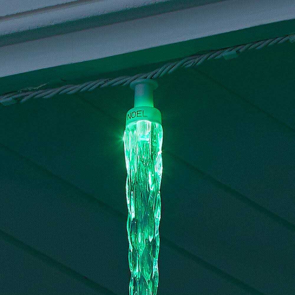 LightShow ColorMotion 24-Light Multi-Color Deluxe Christmas Icicle LED String Light - Image 3