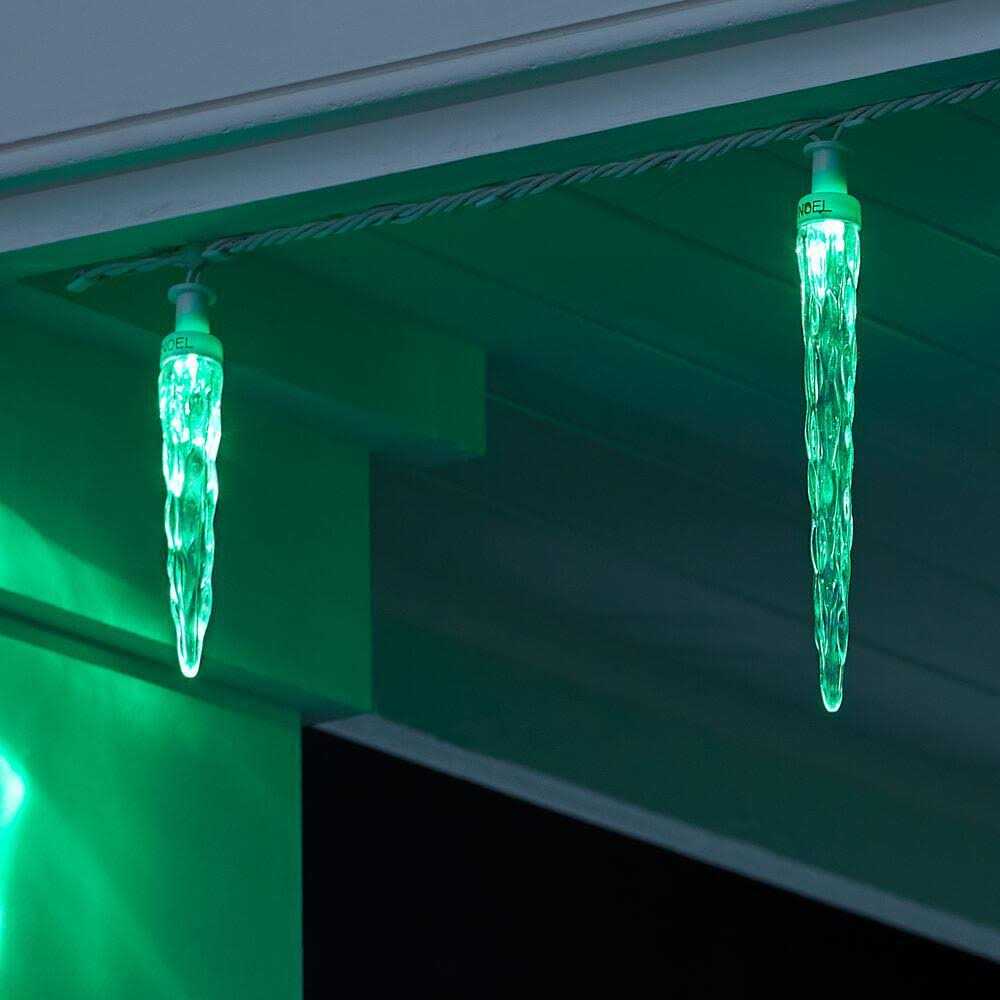 LightShow ColorMotion 24-Light Multi-Color Deluxe Christmas Icicle LED String Light - Image 5