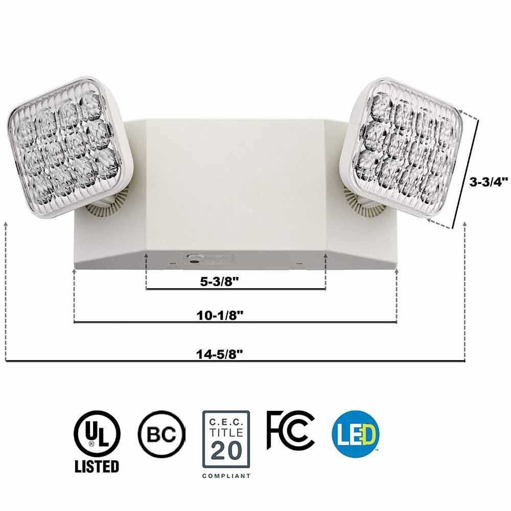 Lithonia Lighting EU2C M6 LED Emergency Light - Image 4